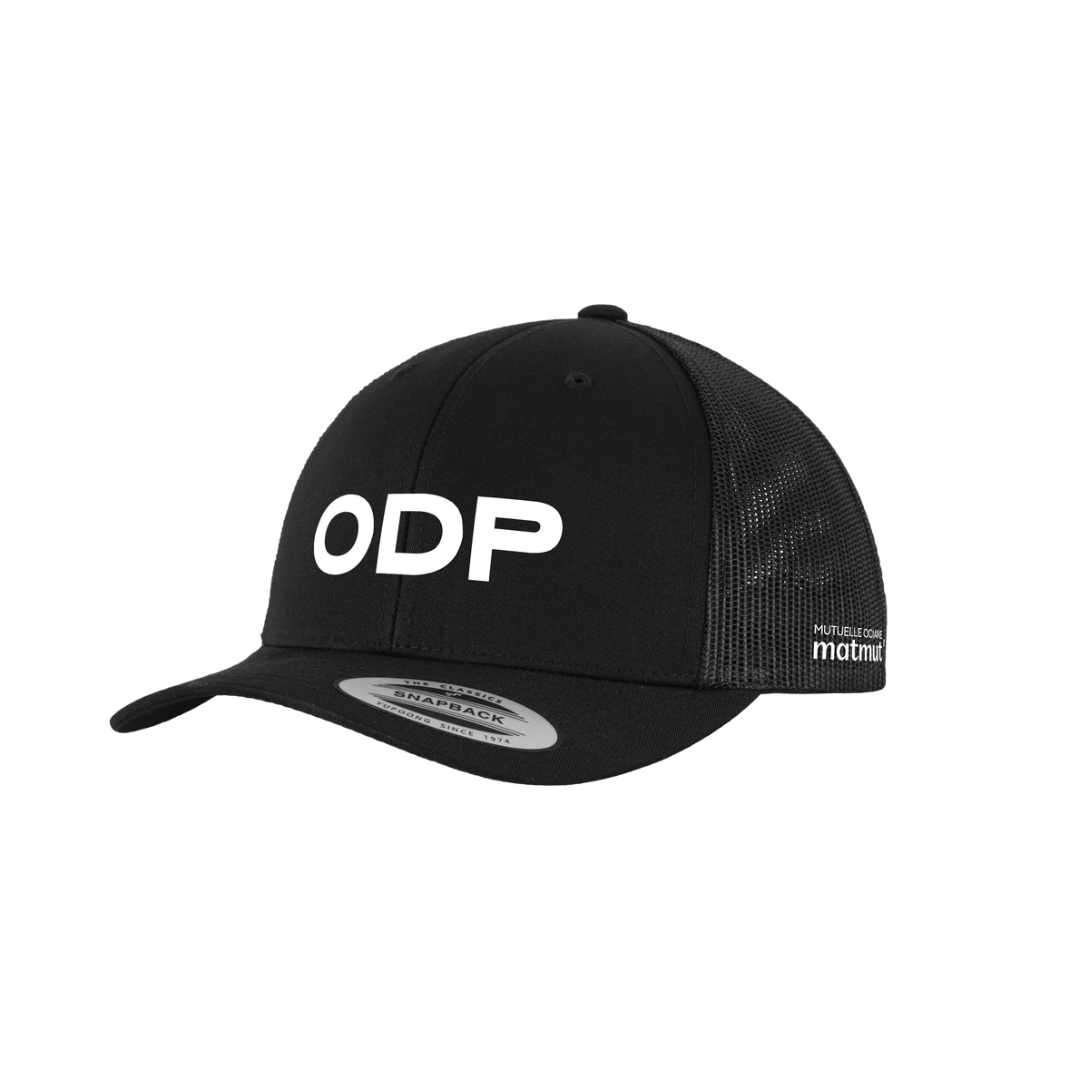 Casquette trucker noir et blanche