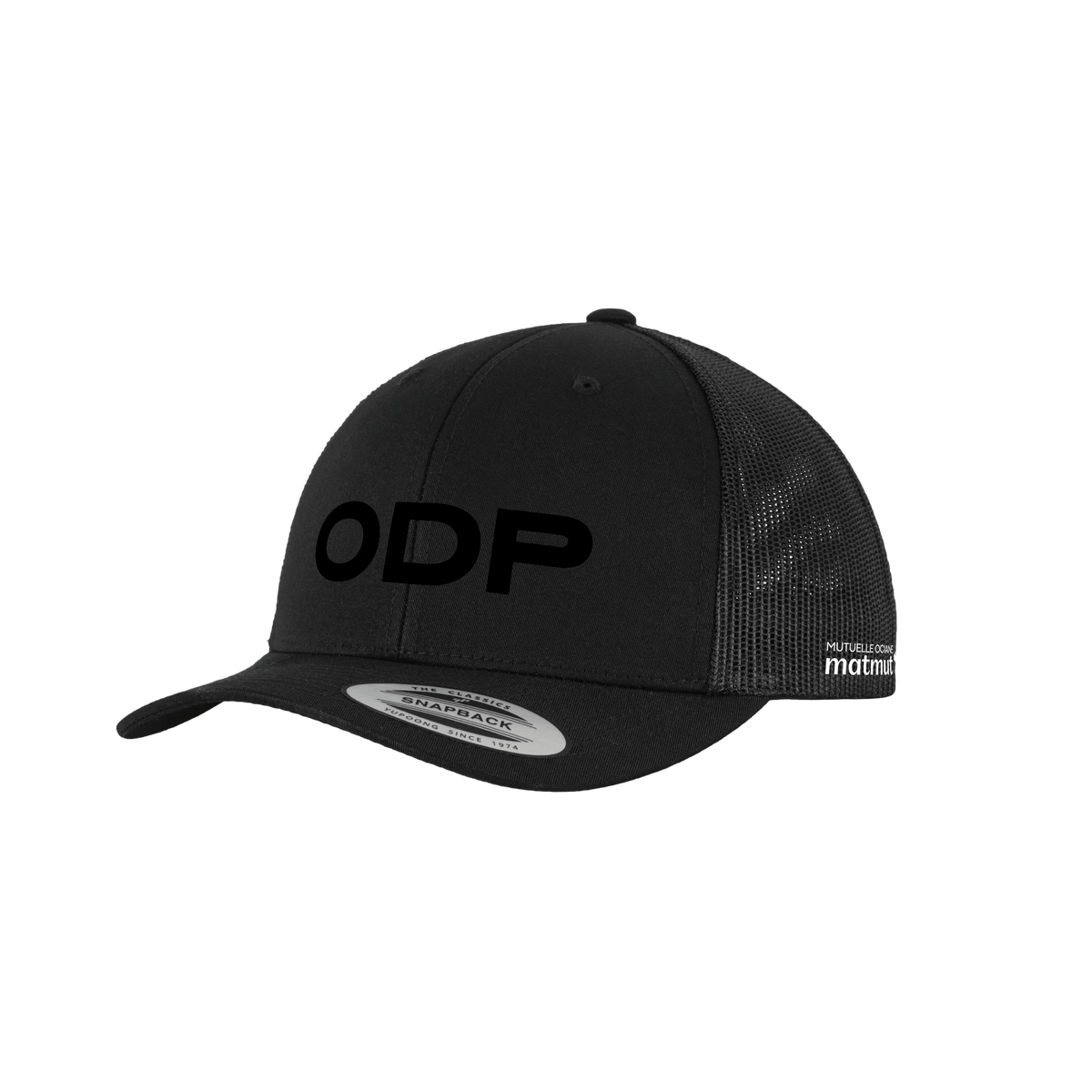 Casquette trucker noire